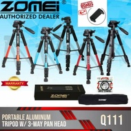 ZOMEI Q111 Video Tripod Professional DSLR Penhead Smartphone Pan Head