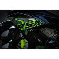 Green RSX REMOVABLE STICKER for Winner X black car HOT 2025