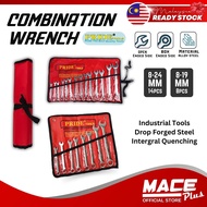 14pcs 8pcs Combination Wrench PRIDE TOOLS Chrome Vanadium 8-24mm 8-19mm Alloy Accessory Tool Set Spa