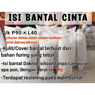 LOVE PILLOW FILLING/ISI LONG PILLOW/ISI LOVE PILLOW DAKRON/ISI LOVE PILLOW SILICON/ISI LOVE PILLOW/D