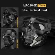 Motorcycle Accessories - Goggle Motorcycle Mask skull Mask Airsoft Gun Paint ball Full face