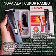 Alat Cukur Rambut/Kumis/Jenggot | Alat Potong Rambut Elektrik | NOVA
