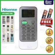 【NEW】 HISENSE KS-HS01V UNIVERSAL AIR CONDITIONER AIR COND REMOTE CONTROL 空调 遥控器 DG11J1-01 MORGAN DA1