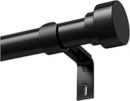 Window Curtain Rods for Windows 28 to 48 Inch (2.3-4 Feet), Heavy Duty Adjustable Thickened Morden C