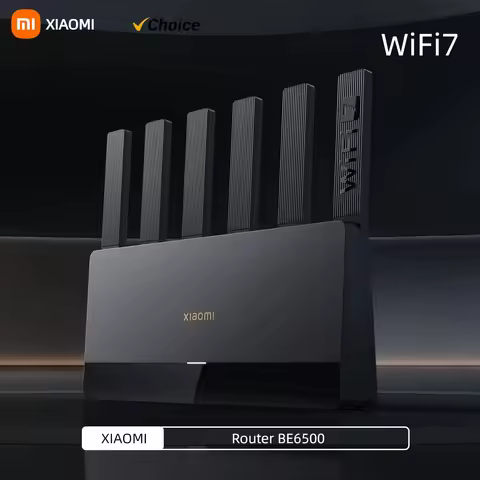 NEW Xiaomi Router BE6500 Qualcomm Quad-Core Wi-Fi 7 Mesh 2.5G Network Port IPTV OFDMA Game Accelerat