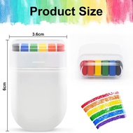 Funny Go 🌈🌈LGBT ปากกาเพ้นท์หน้า เพ้นท์หน้า สีรุ้ง ดินสอเขียนหน้ารุ้ง ดินสอเพ้นท์ตัว (ปลอดภัยและล้างอ