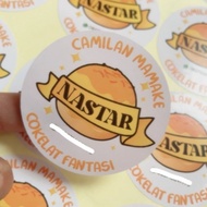 SBC 2-6 PRINT CROMO STICKERS ROUND LABELS, NAME LABELS, FOOD LABELS, JARS, DRINK BOTTLES, CUSTOM KRO