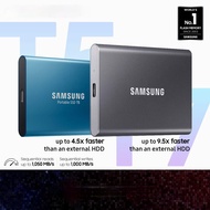 Samsung T5 Portable Solid State Drive Portable SSD 500GB 1TB 2TB Type-C USB 3.1 / 3.2 Portable