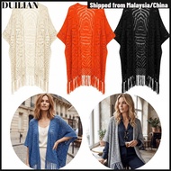DUILIMY Knit Cardigan - Lightweight Bohemian Open-Front Outfit for Women