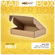 Mailer Box | MB-03 | Plain (No Print) | Brown Kraft