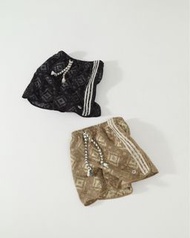全新Adidas Originals × CLOT 聯名款 民族風短褲 AD三條杠織帶復古 民族風短褲 五分褲 男女同款 adidas shorts clot shorts adidas 短褲 clo