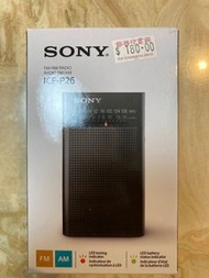 DSE Sony收音機+飛利浦耳機（極新淨）