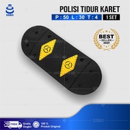 Polisi Tidur Karet 1 Set Speed Hump Harga Terbaik COD