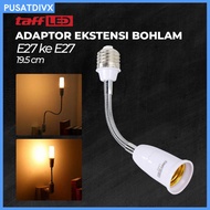 SANJI TAFFLED ADAPTER E27 TO E27 BULB EXTENSION ADAPTER 19.5 CM EXTENSION ADAPTOR