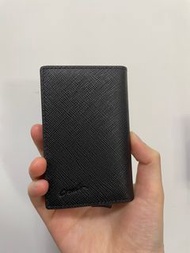 Crudo RFID  Wallet 黑色銀包