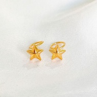 anting bintang emas asli kadar 875 anting toge anting tauge senua umur