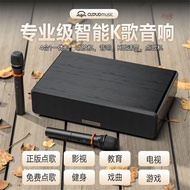 TV karaoke wireless Bluetooth audio singing equipment set song ordering machine projector KTV microp
