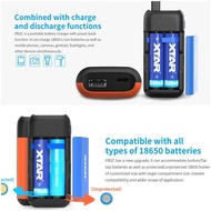 XTAR PB2C 18650 Battery Charger with Powerbank Feature