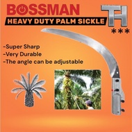 - BOSSMAN  BPS77  Heavy Duty Adjustable Palm Sickle with Aluminium Holder | Oil Palm Harvesting Cutt
