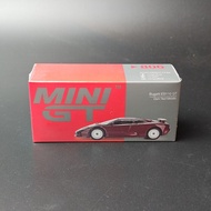 MINI GT - Bugatti EB110 GT - Dark Red Metallic - 1/64