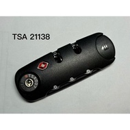 American Travel Luggage Lock Customs Fixed Lock Black Customs Combination Lock Customs Lock TSA17023