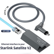 Starlink Ethernet Adapter for Satellite Internet V2, Wired Internet Connection Extenal Network Adapt