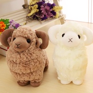 [Promosi Panas] Mainan Plush Simulasi Anak Domba Alpaca yang Selesa, Bantal Kartun Haiwan, Anak Patu
