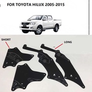 4 Pieces/1 Set FORTUNER FORTUNER/Runner 2005 2006-2015 Mudguard Soft Rubber Fender Car Accessories D