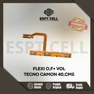 FLEXIBLE ON OFF + VOLUME TECNO CAMON 40 - CM5 FULSET