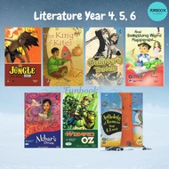 [FUNBOOK] Literature Year 4, 5, 6 Akbar's Dream, The Wizard of Oz, Anthology of Poems, Gulliver's Tr