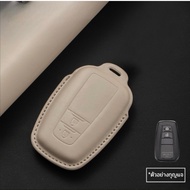เคสกุญแจ TOYOTA (หนังสังเคราะห์ Pu) สำหรับ Toyota Prius Camry 2025 Corolla CHR C-HR RAV4 Land Cruise