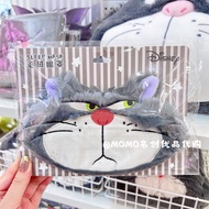 Miniso MINISO Premium Disney Cat Fleece lucifer Plush Blindfold Shading Cartoon Blindfold lucifer