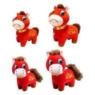 [tenlzsp0bc] 2026  Plush Toy Chinese New Year Decoration Spring Festival Gifts  Doll for Bedroom Hol
