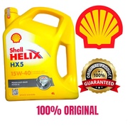 SHELL Helix HX5 4 Liter 15W-40 Diesel Car Motorcycle Oil 4000ml