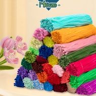 MIKAZE - CHENILLE STEMS [26 Colors] 100pcs 8mm (Thick) Colorful Wire/Flower Wire Craft/Kawat Bulu/DI