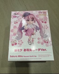 日版 全新 黏土人 黏土娃  初音未來 Miku vocaloid  櫻花 初音 櫻初音 Good Smile Company Sakura Miku Hanami Outfit Nendoroid 