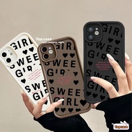 Compatible for Infinix Smart 8 7 Hot 40 Pro 40i 40 Pro 30i Play 30i Spark Go 2024 2023 Note 30 VIP 12 Turbo G96 ITEL S23 Simple Letter Love All-inclusive Phone Case Soft Cover