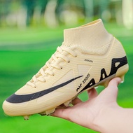 New High-Top Football Boots Male Youth Student Female TF Spike AG Spike Football Boots Competition F