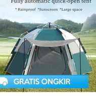 TENDA CAMPING HEXAGONAL MUAT 8 ORANG DEWASA OUTDOOR ANTI AIR HUJAN