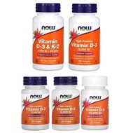 ✡(Ready Stock) Now Foods , Vitamin D-3 , Vitamin D3 , Vitamin D 1000IU 2000IU 5000 IU 10000IU♬