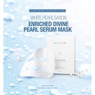 [SONO] KOREA KLAVUU WHITE PEARLSATION PEARL SERUM MASK 5 PACKS/BOX