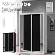 WARDROBE / SLIDING DOOR / CLOTHES STORAGE CABINET WITH MIRROR/CUPBOARD