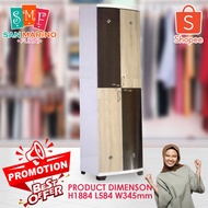 2 Feet Swing Door Storage Multi Cabinet / Almari baju / Multi Purpose Cabinet / Almari Baju Kayu / Almari Pakaian /