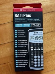 2025新版全新 NEW VERSION and NEW BA II Plus Texas Instruments Plus Financial Calculator CFA Approved 財務計