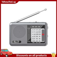 [In Stock] Small Shortwave Radio Portable Shortwave Radio Am Fm Weather Radio Great Reception Transi