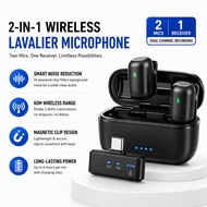 Setelight Wireless Microphone Lavalier Wireless Mic AI Smart Noise Cancellation 3 Voice Changer Type