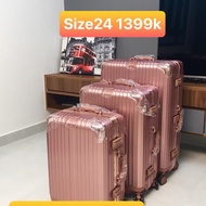 Rimowa Travel Suitcase Aluminum Frame Collapsible Lock _ Scratch Resistant _ TSA