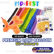 FENGCHE 260 Long Balloon (10pcs) | Belon Panjang Party Decoration | Balloon Twisting DIY Set