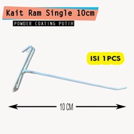 Ram Hook Ram Stick Single Ram Ram Thick Wire Hook Hook Packaging Contents 1PCS - Unit 10CM