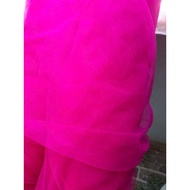 Soft Mesh Chiffon Fabric Lotus Pink (mesh tutu) mesh fabric